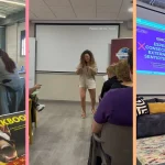 Silvina Ines Hood Obarrio dando charlas, seminarios y ponencias sobre manifestación, carisma y liderazgo