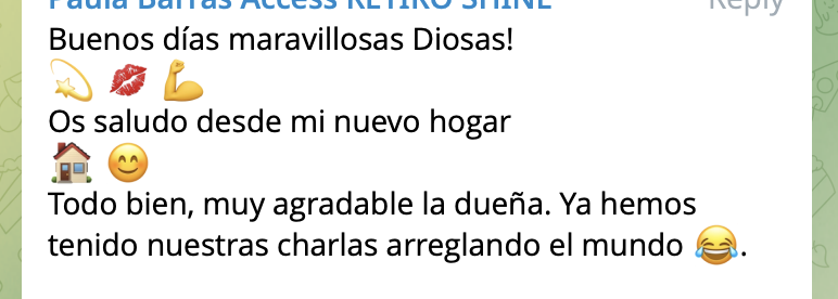 Despertar de Las Diosas - Testimonio