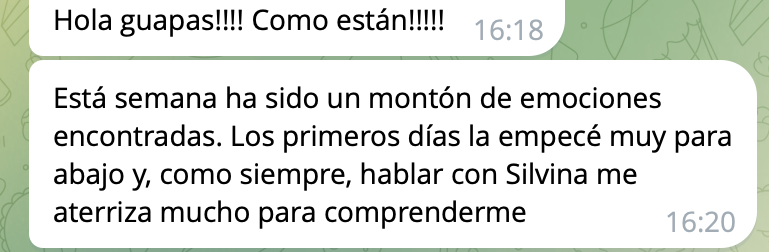 Despertar de Las Diosas - Testimonio