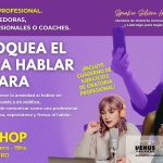 MIEDO A HABLAR A CÁMARA: En redes sociales, en podcasts o en público. Ponente: Silvina Hood